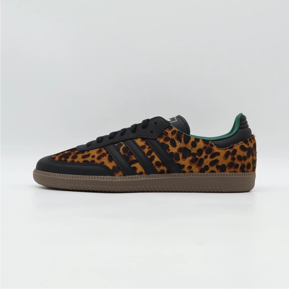 Adidas Samba OG Leopard Print Sneakers - Picture 2 of 8